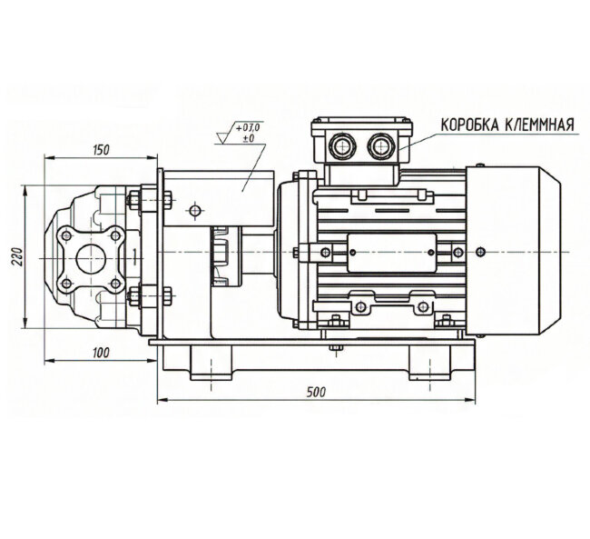 Насос НШ16 с 1,5 кВт ст. (агрегат)